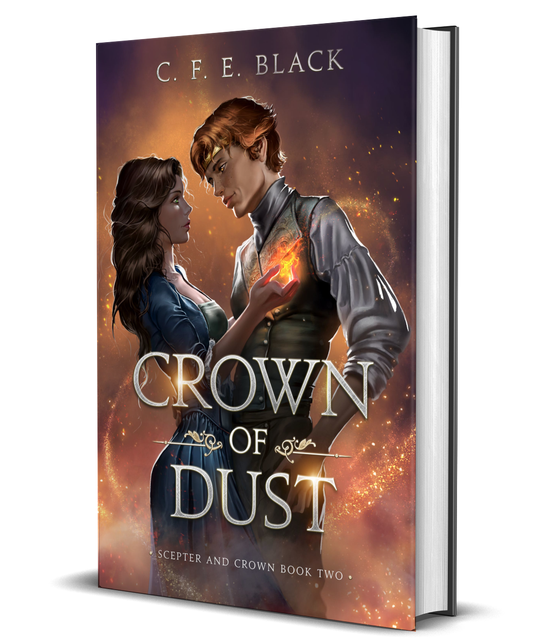 Crown of Dust Scepter and Crown Book 2 hardback cover