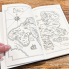 Fantasy map of Tandera from Scepter and Crown YA fantasy series