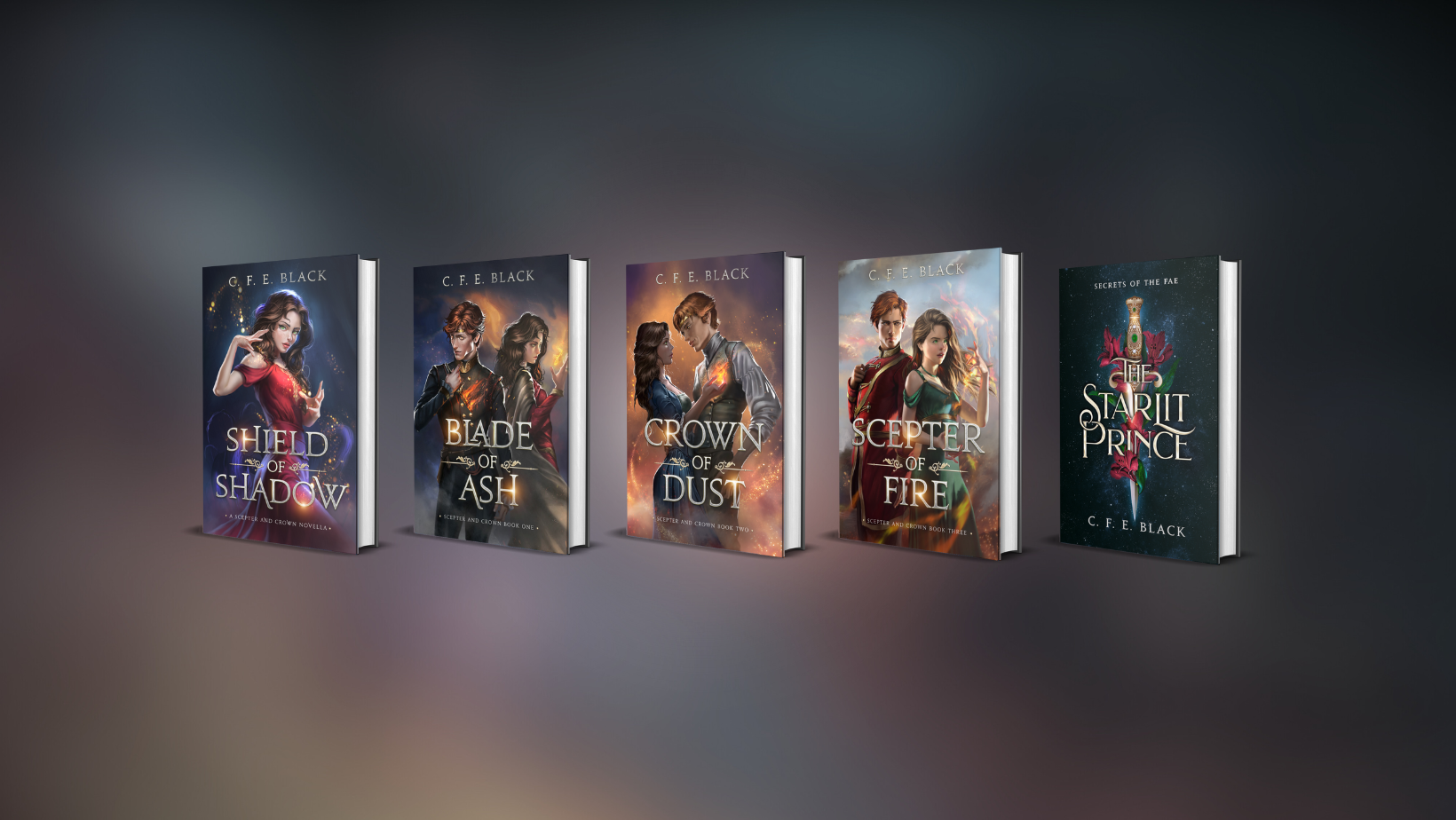 Books in the Scepter and Crown YA epic fantasy series