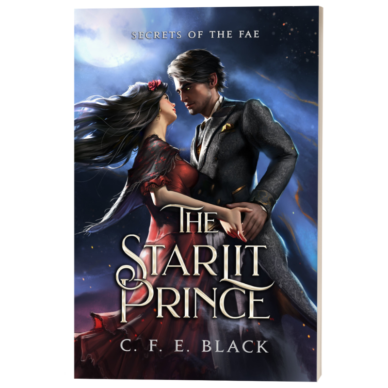 The Starlit Prince fantasy romance paperback
