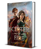 Scepter of Fire Scepter and Crown Book 3 hardback cover